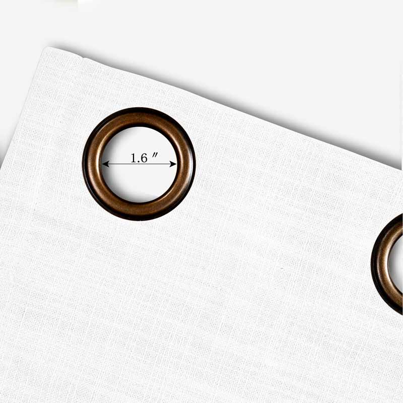 Loomy Linen Drape Grommet