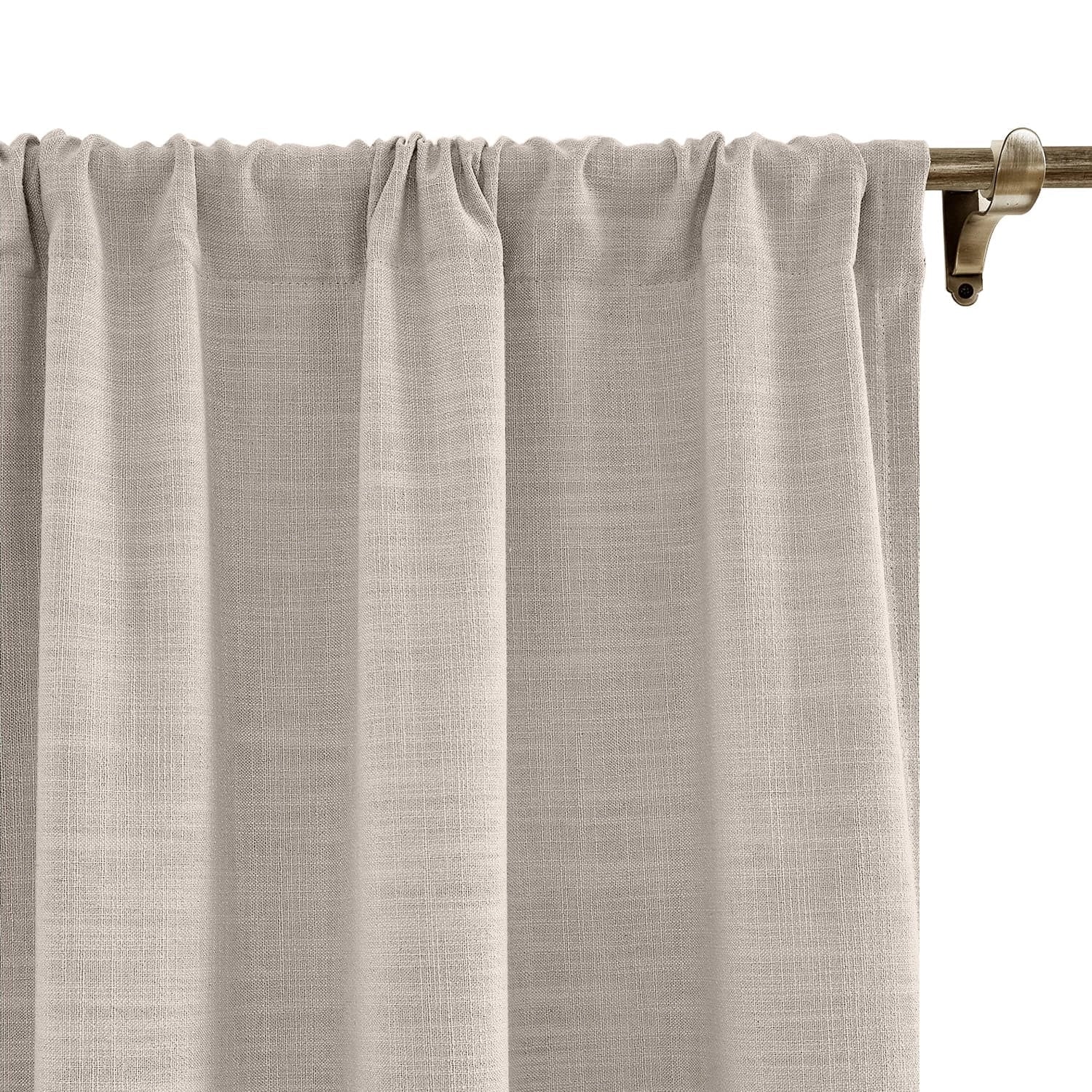 Zoe Linen Curtain Soft Top