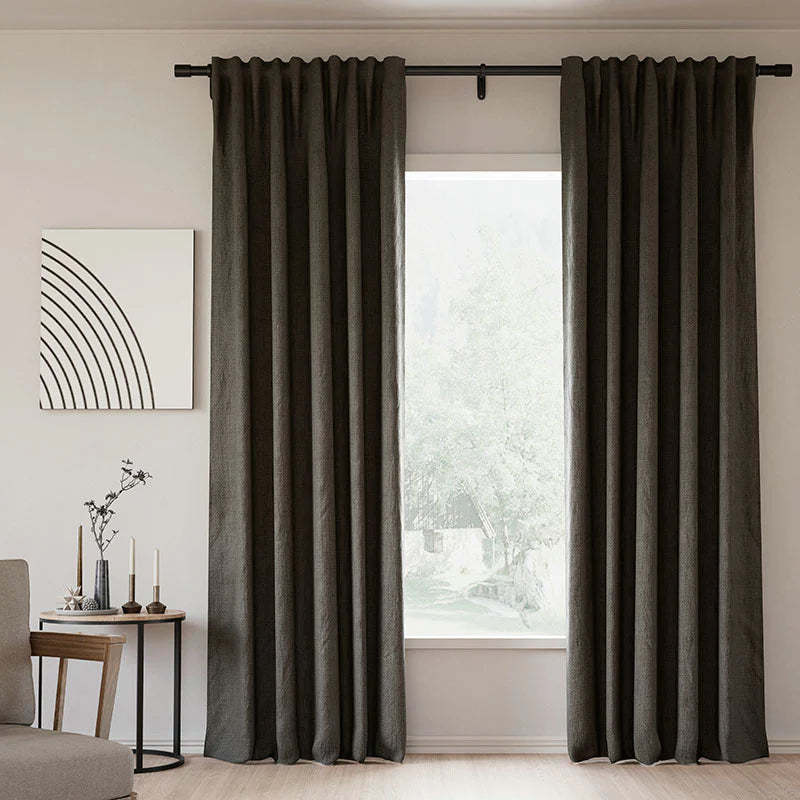 Zoe Linen Curtain Soft Top