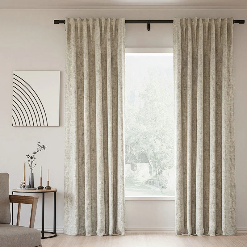 Zoe Linen Curtain Soft Top