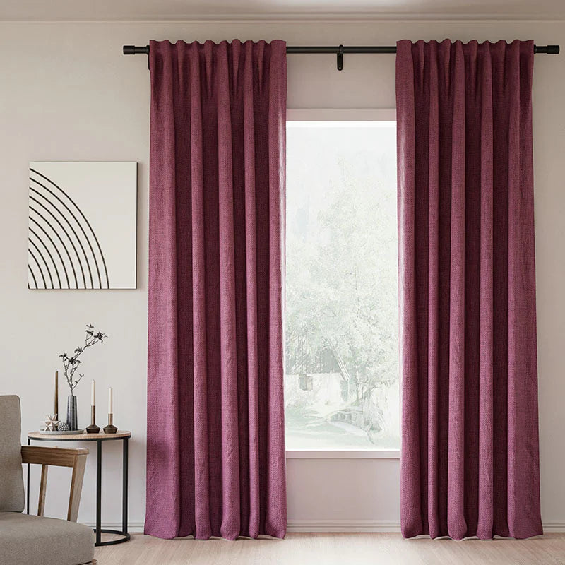 Zoe Linen Curtain Soft Top