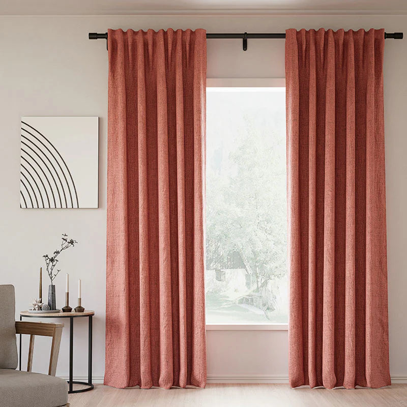 Zoe Linen Curtain Soft Top