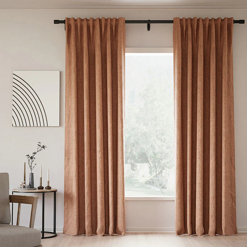 Zoe Linen Curtain Soft Top