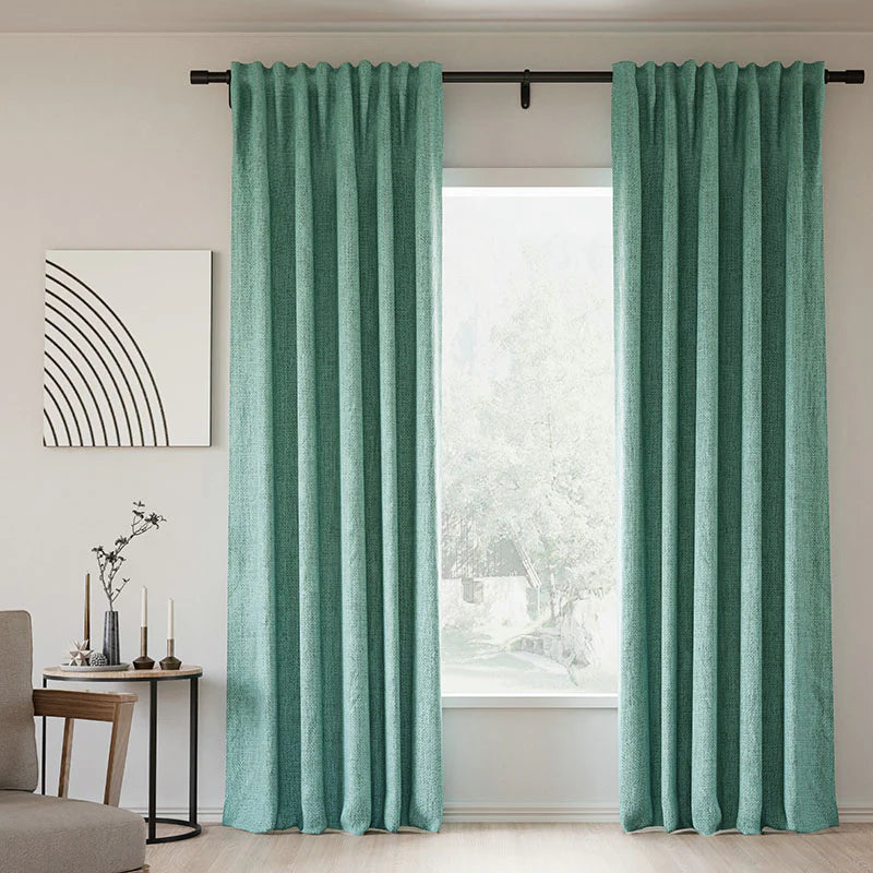 Zoe Linen Curtain Soft Top