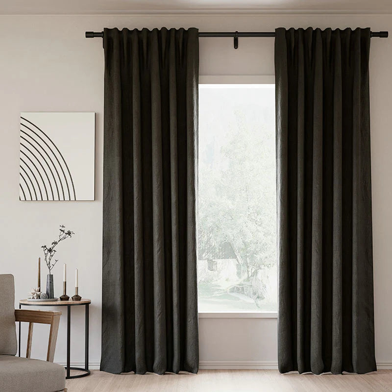 Zoe Linen Curtain Soft Top