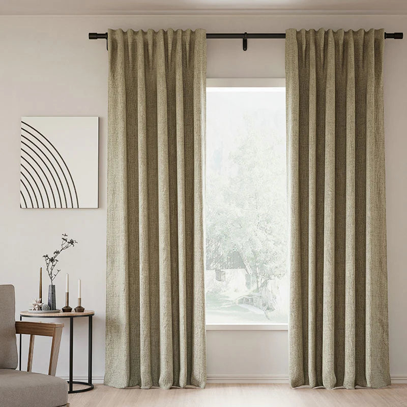 Zoe Linen Curtain Soft Top