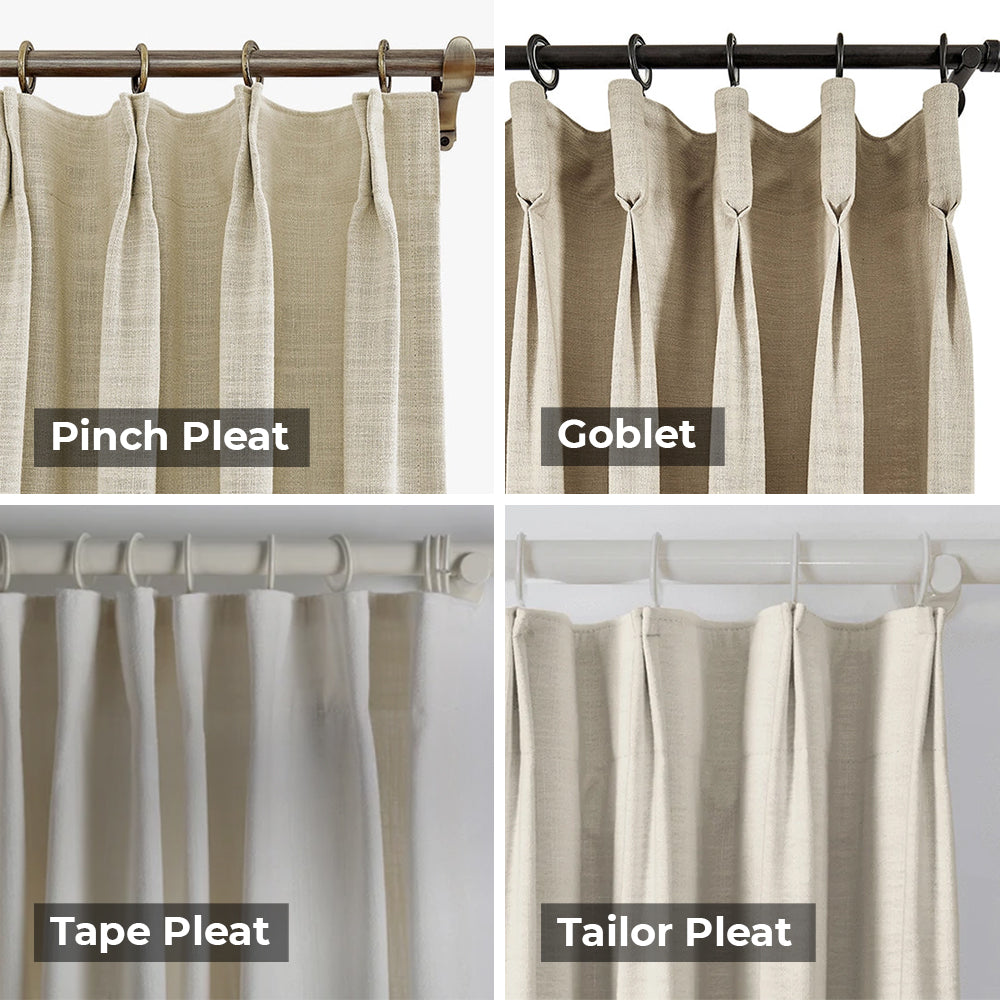 Loomy Linen Drape Pleated