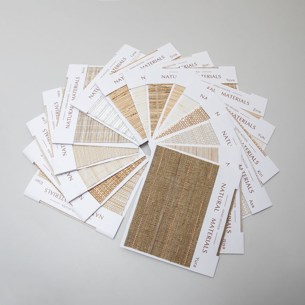 Bamboo & Woven Wood Samples