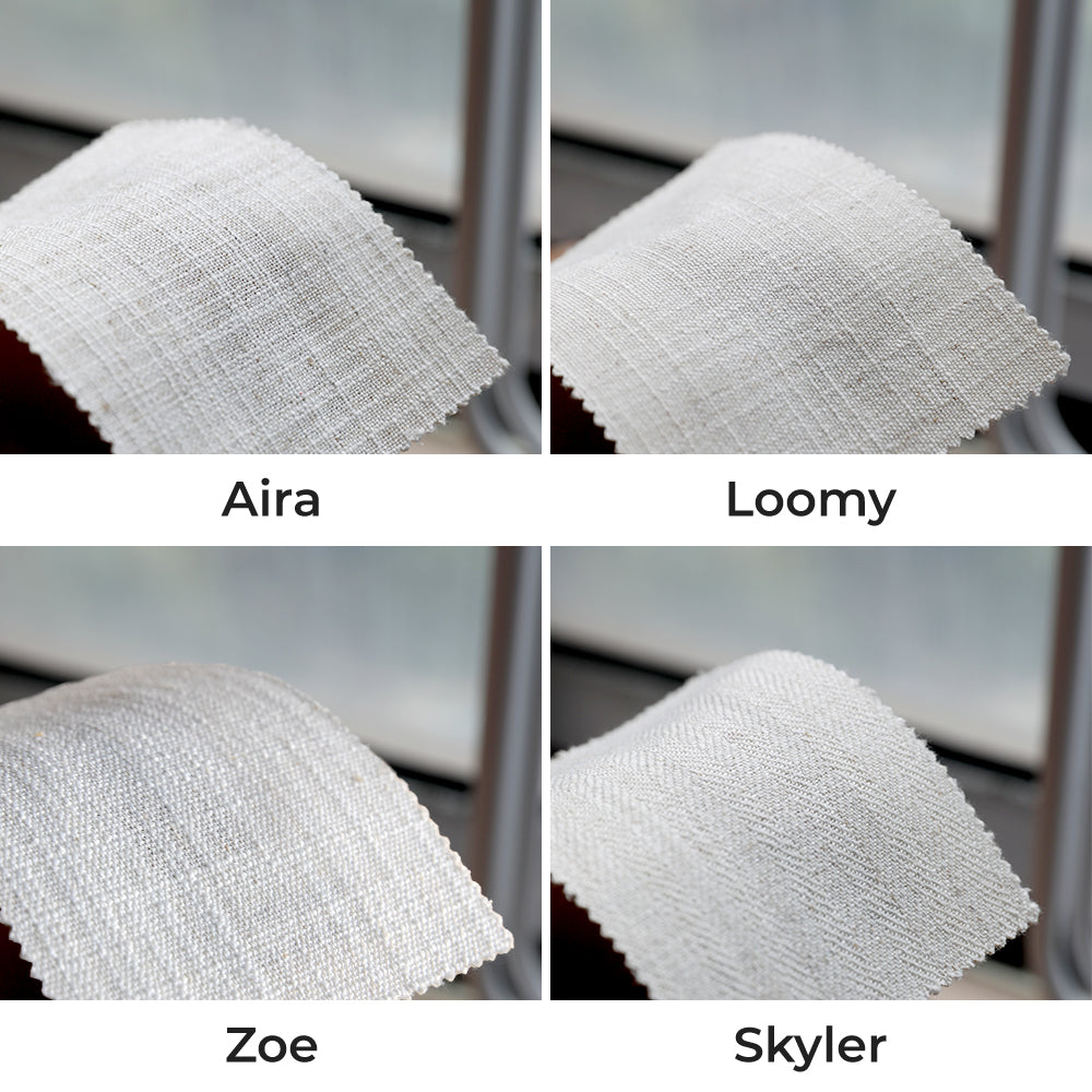 Zoe Linen Curtain Soft Top