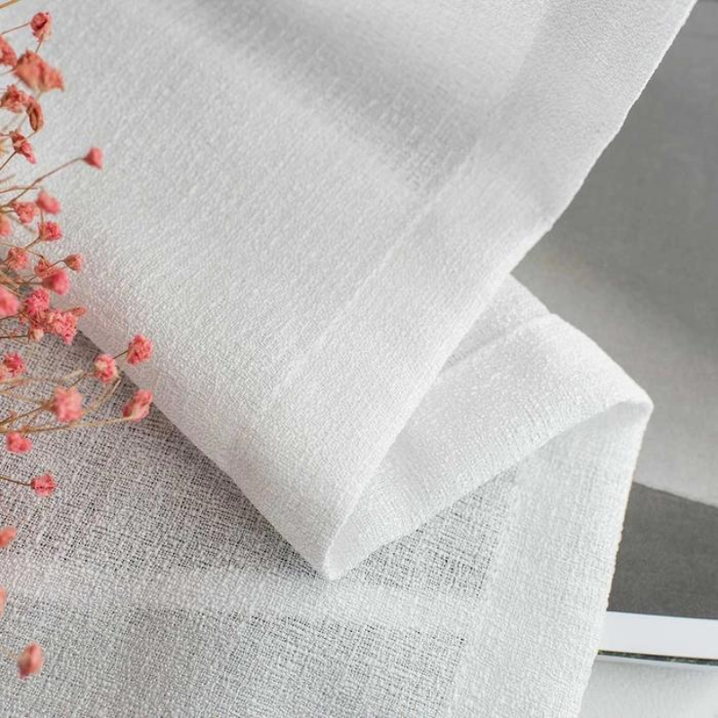 Lila White Sheer Roman Shades Cordless/Corded