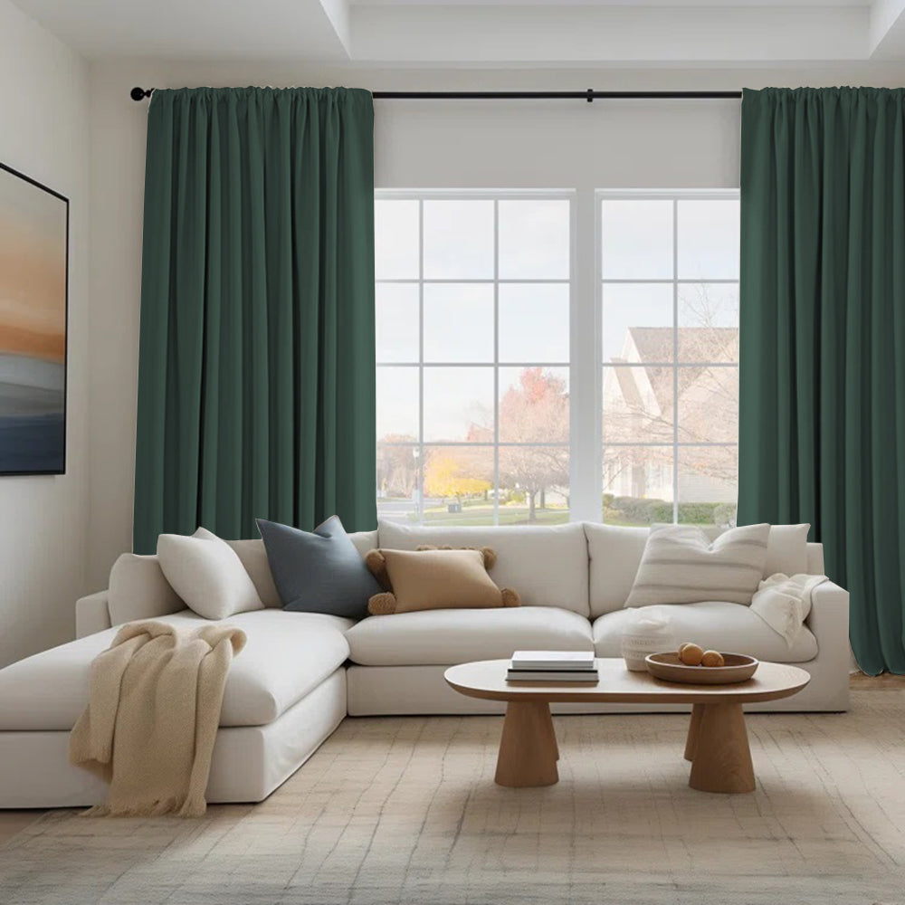 Cloud Velvet Minimalist Curtain Soft Top