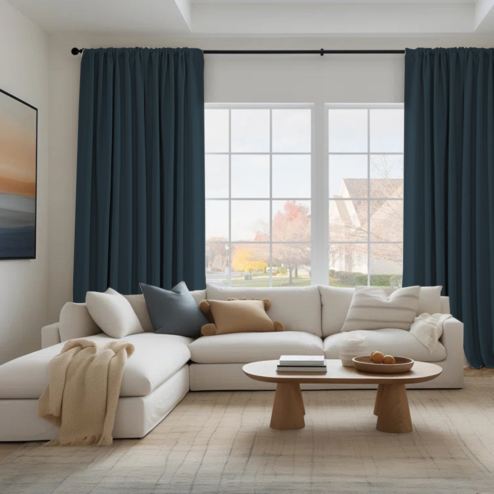 Cloud Velvet Minimalist Curtain Soft Top