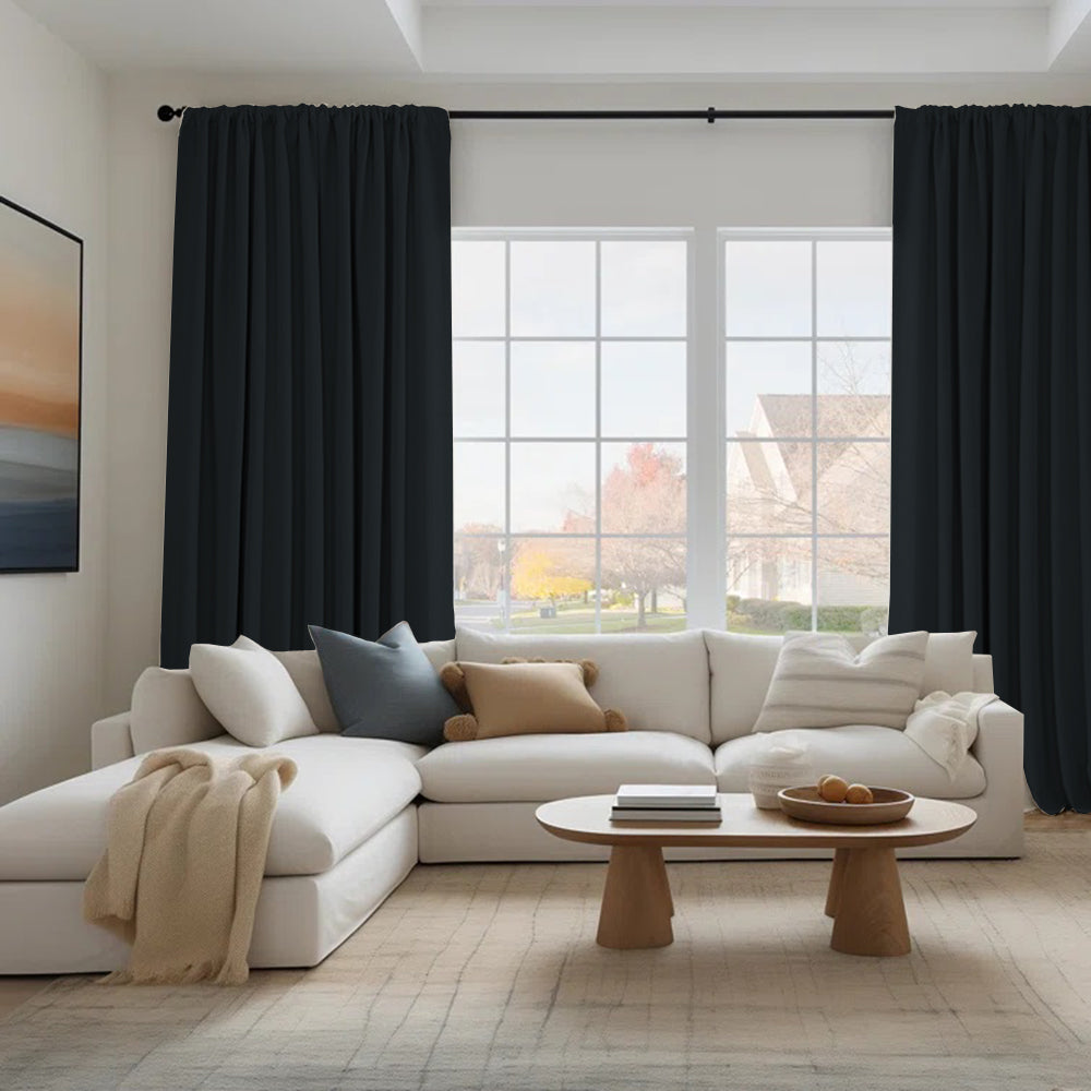 Cloud Velvet Minimalist Curtain Soft Top