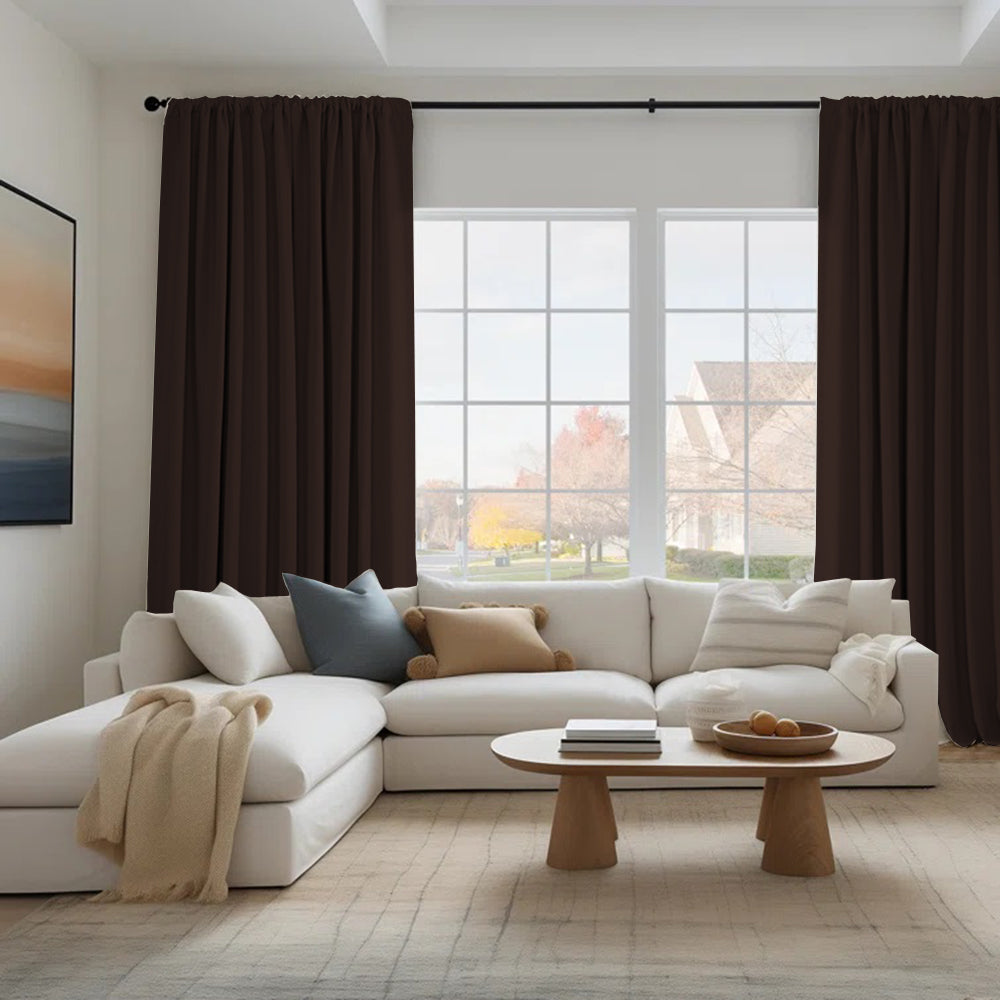 Cloud Velvet Minimalist Curtain Soft Top