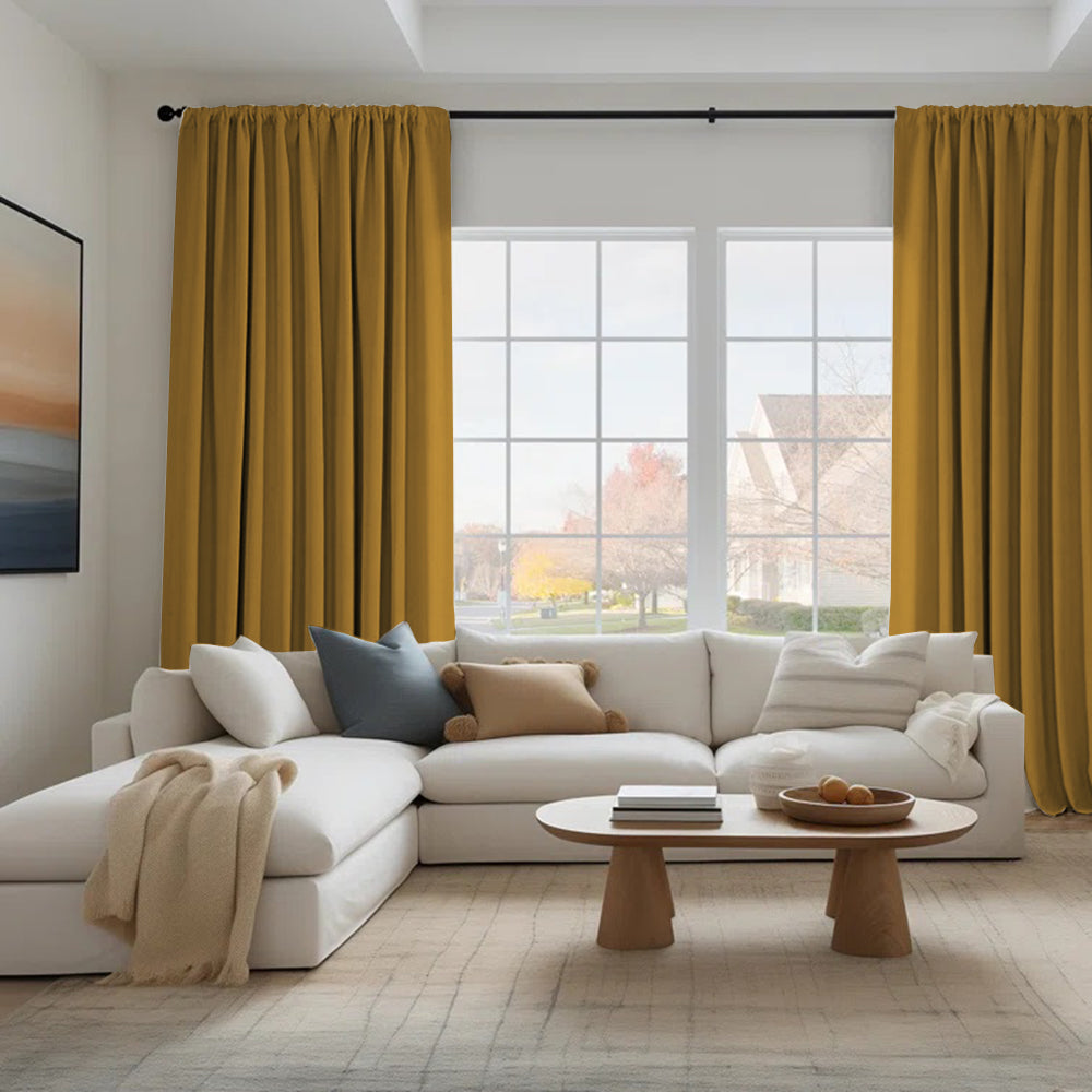 Cloud Velvet Minimalist Curtain Soft Top