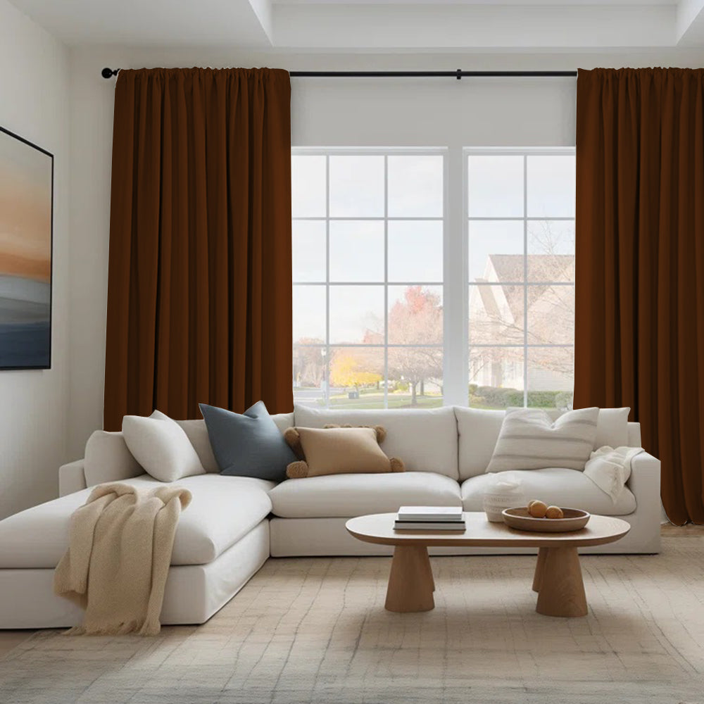 Cloud Velvet Minimalist Curtain Soft Top