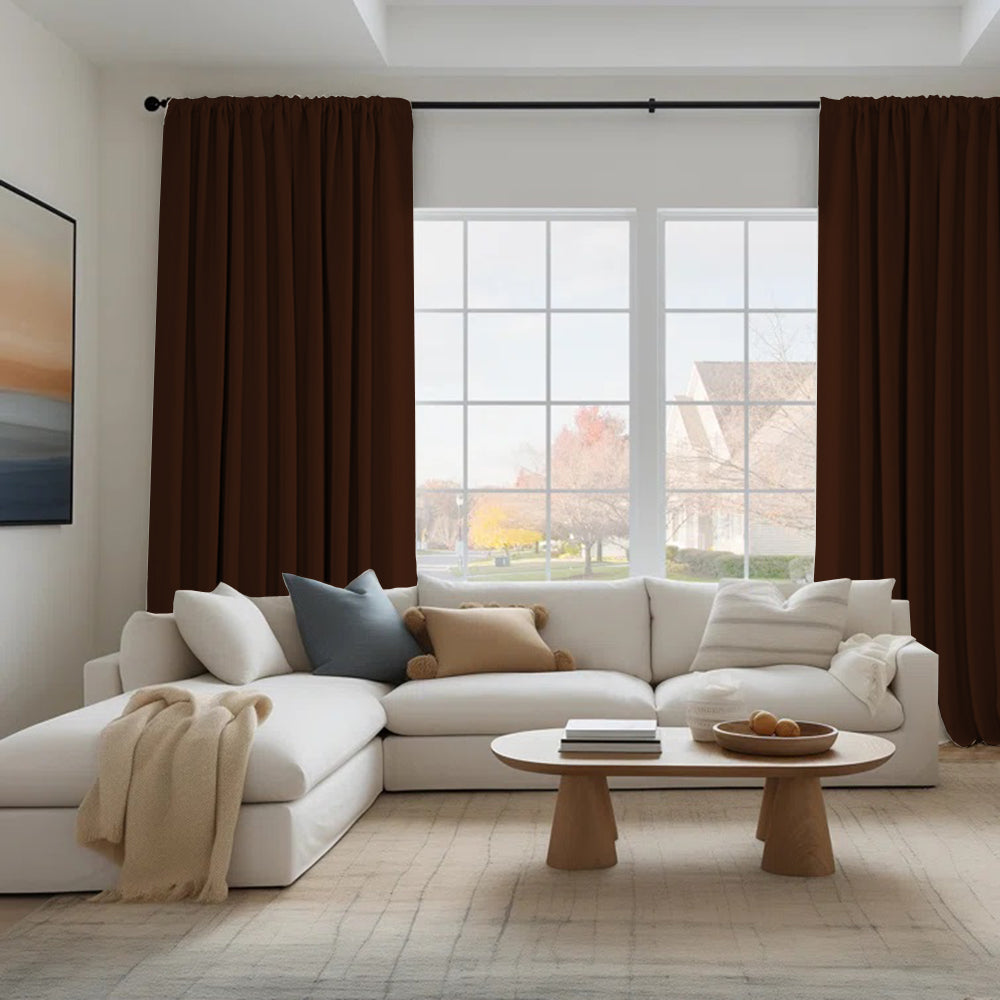 Cloud Velvet Minimalist Curtain Soft Top