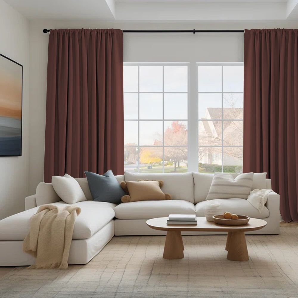 Cloud Velvet Minimalist Curtain Soft Top