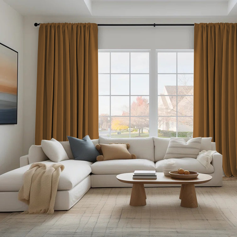 Cloud Velvet Minimalist Curtain Soft Top