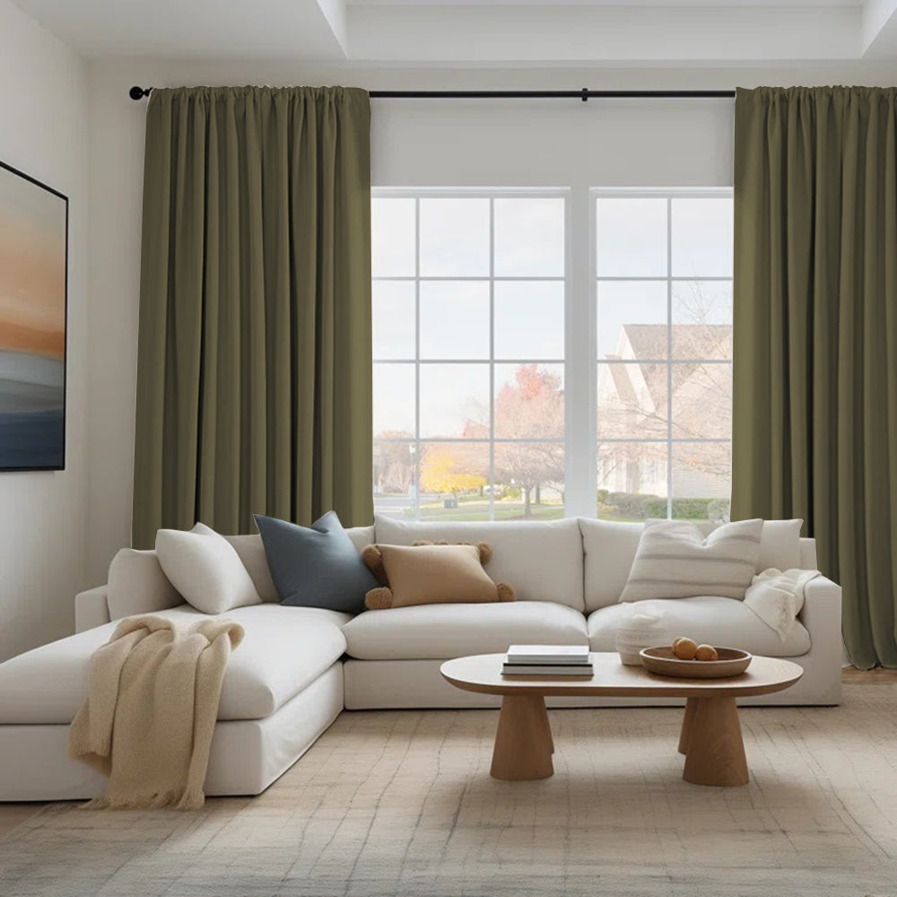 Cloud Velvet Minimalist Curtain Soft Top