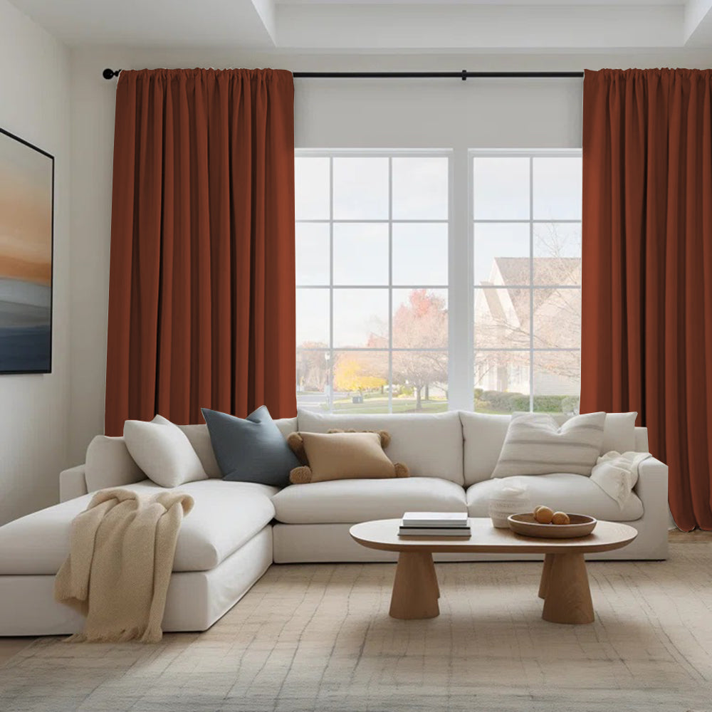 Cloud Velvet Minimalist Curtain Soft Top