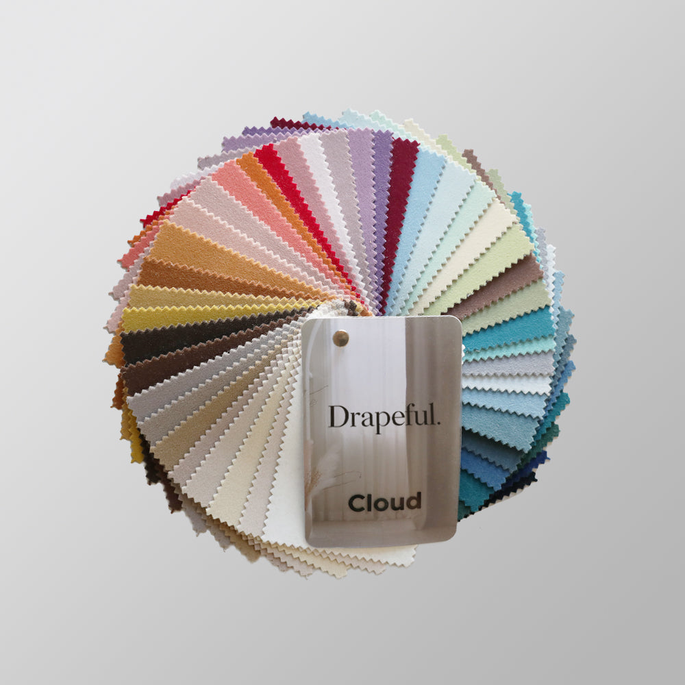 Cloud Velvet Curtain Fabric Swatches