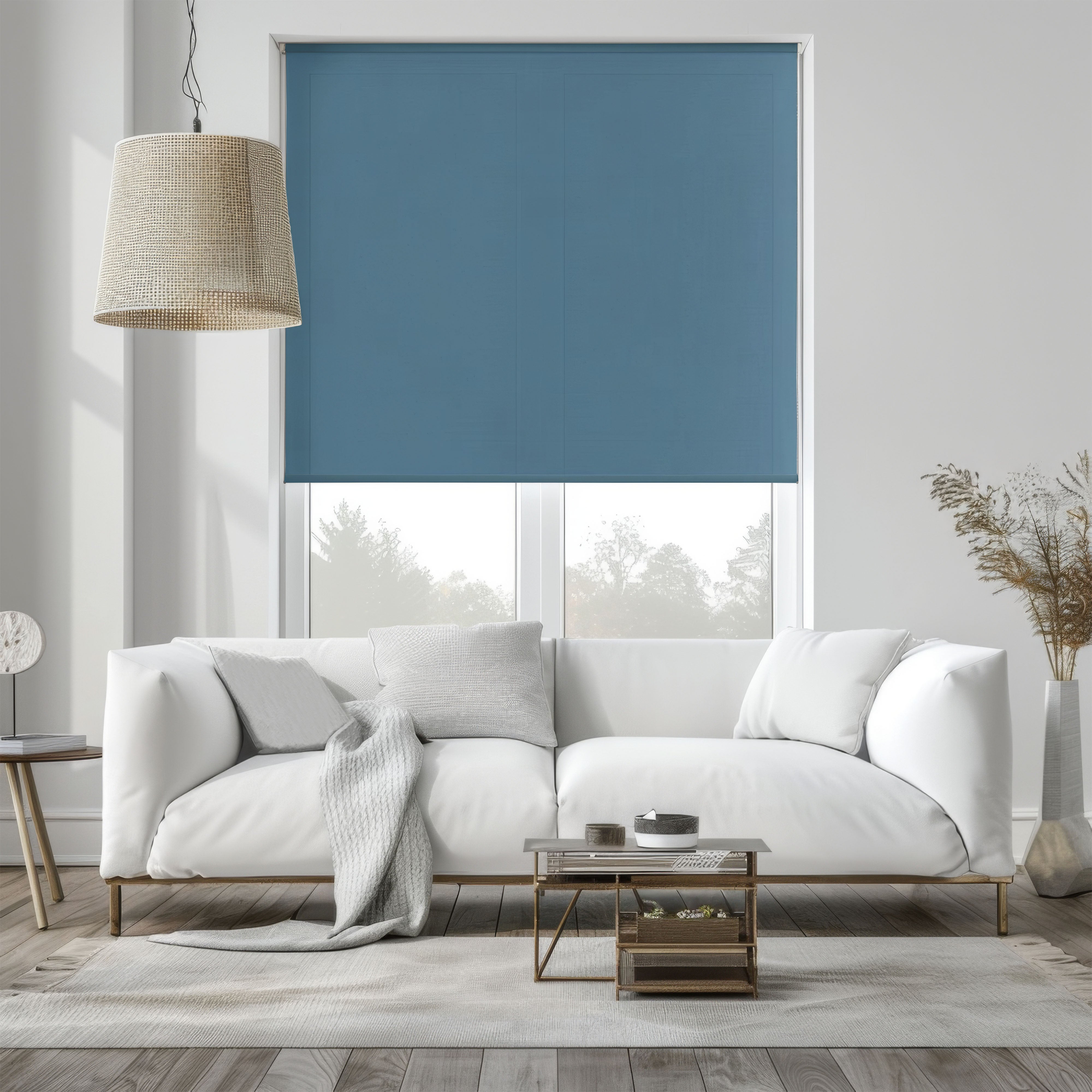 Mila Light Filtering Custom Roller Shades