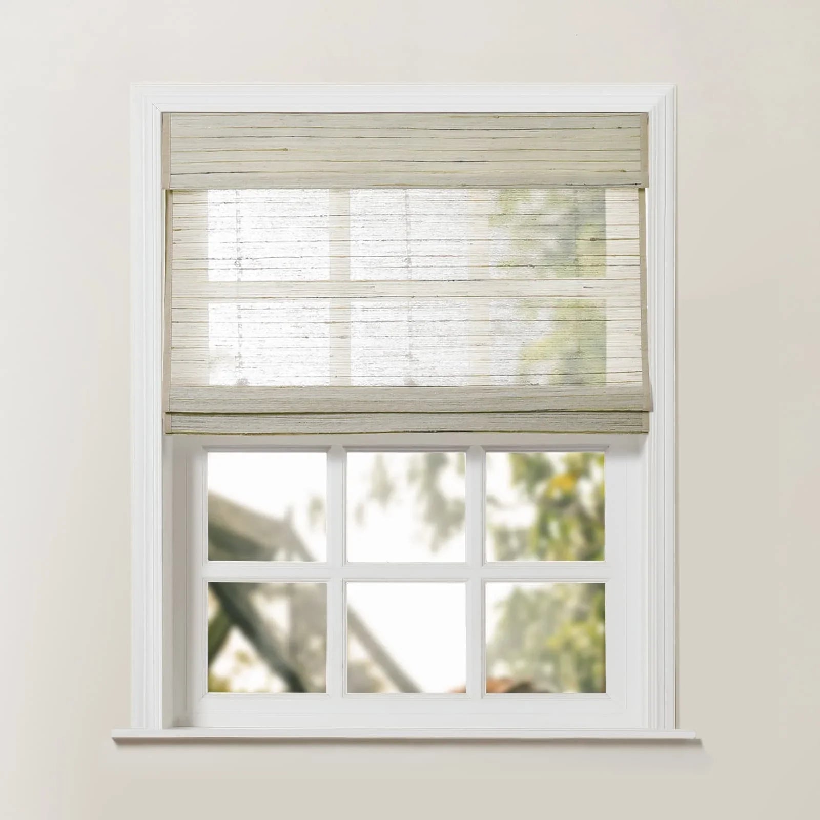 Risa Natural Woven Wood Shade Corded/Cordless