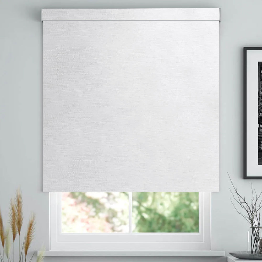 Eclipse Modern Motorized Classic Design Blackout Roller Shades