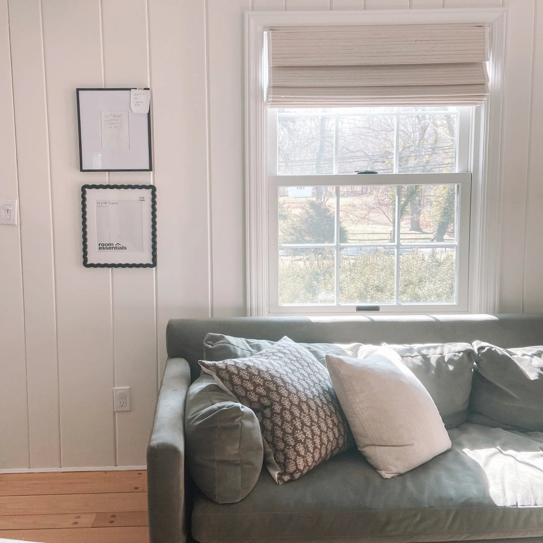 Lina Natural Woven Wood Shade Corded/Cordless