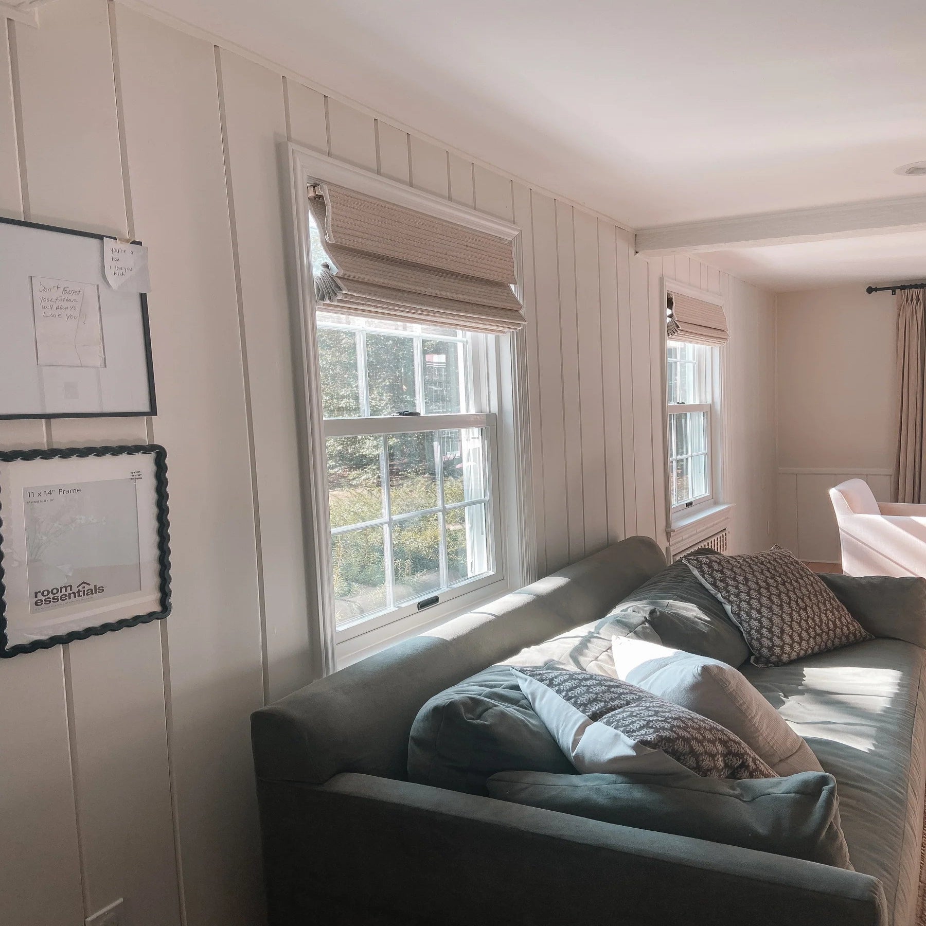 Lina Natural Woven Wood Shade Corded/Cordless