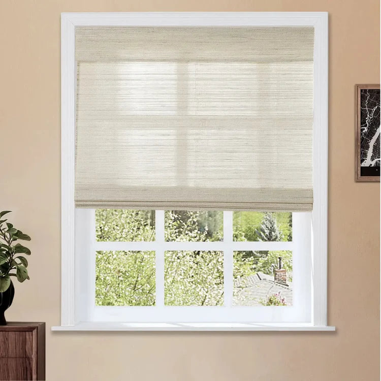 Asa Natural Woven Wood Shade Corded/Cordless