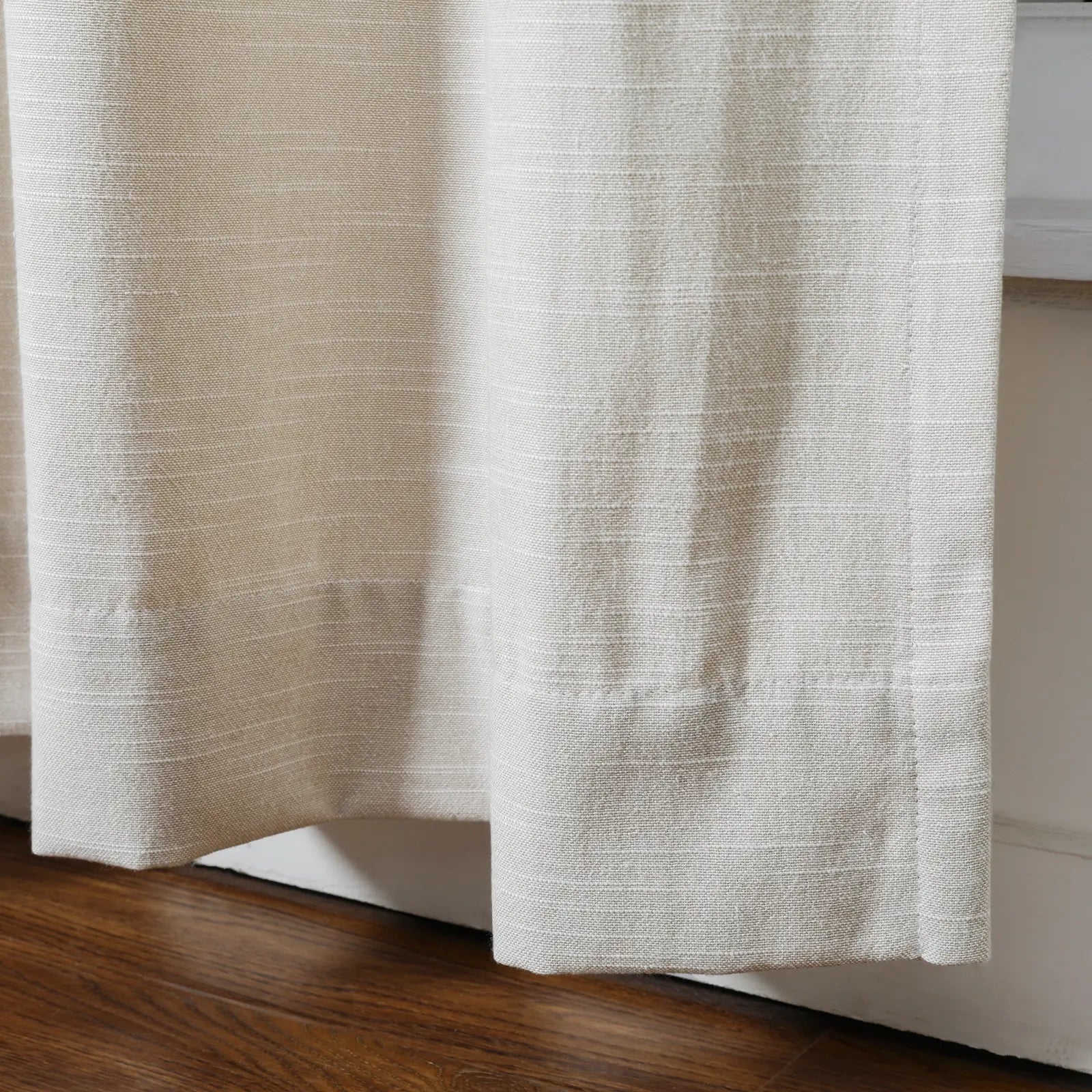 Skyler Linen Blackout Curtain Grommet