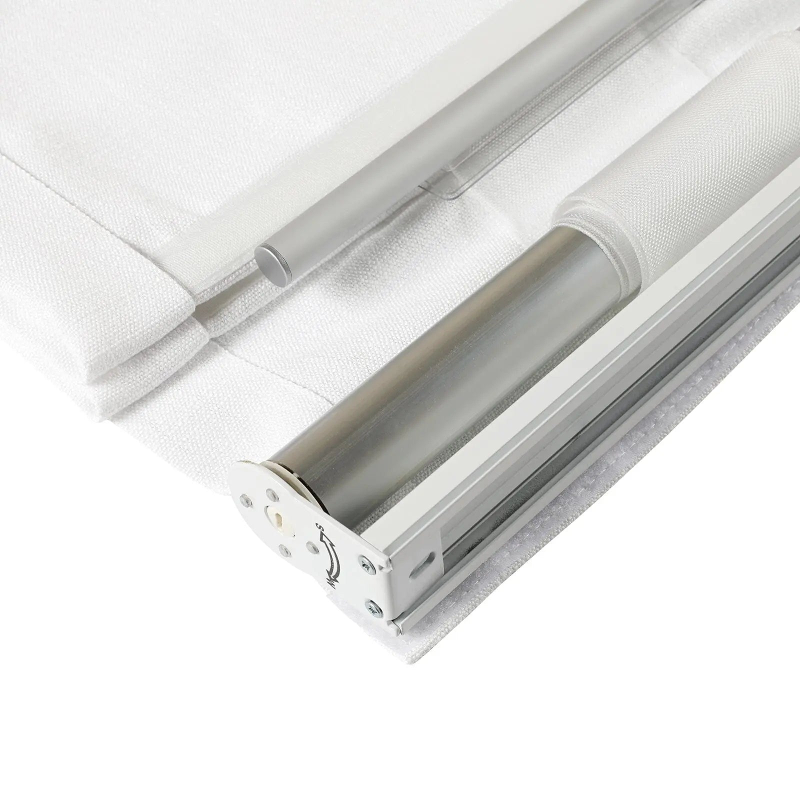 Zoe Linen Roman Shade Cordless