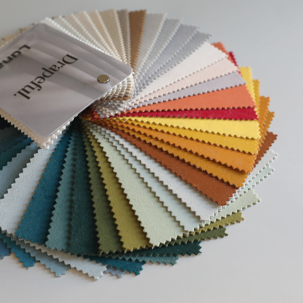 Luna Velvet Curtain Fabric Swatches