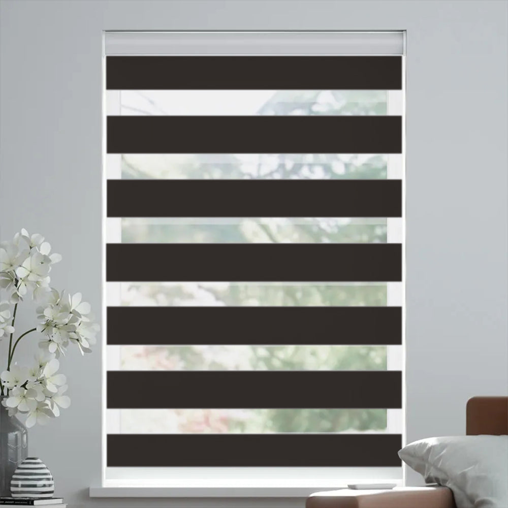 Solara Stripe Harmony Blackout Zebra Shades