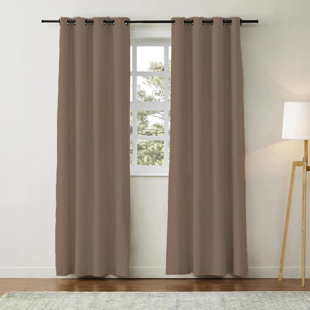 Aira Classic Linen Cotton Curtain Grommet