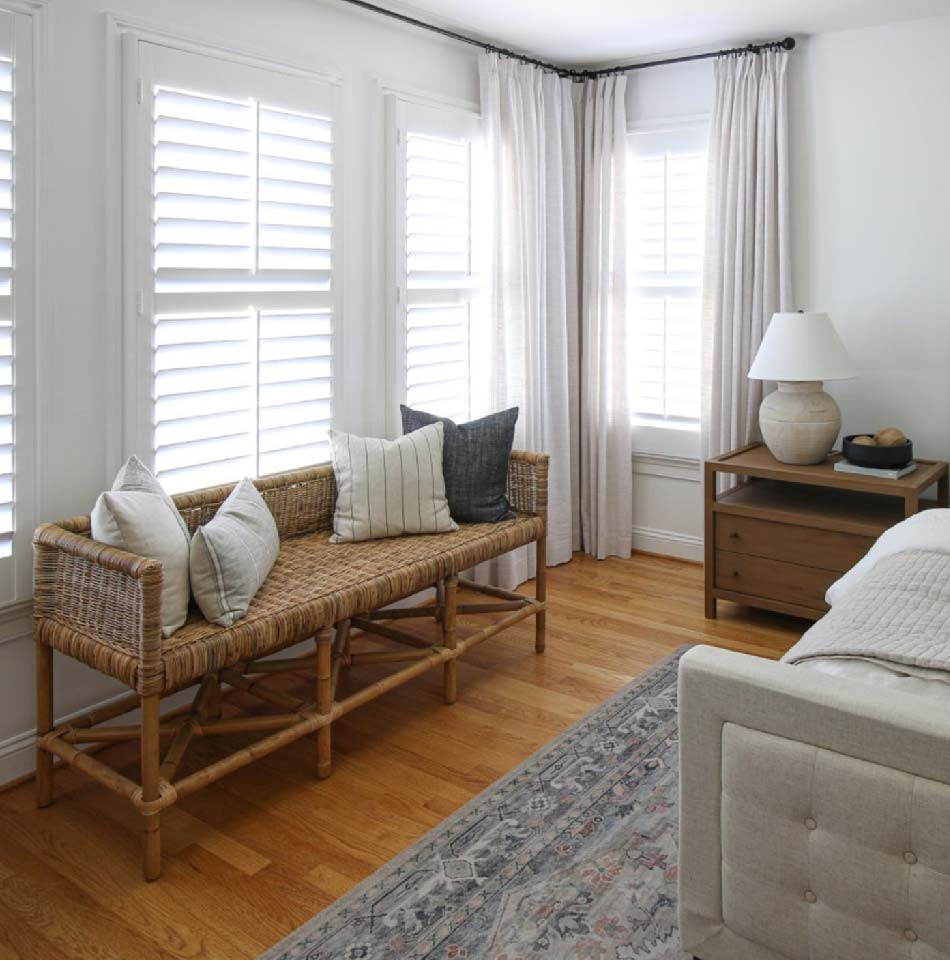 Sunny Linen Blackout Curtain Soft Top