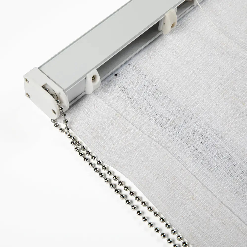 Zoe Linen Roman Shades for Windows Cord Lift