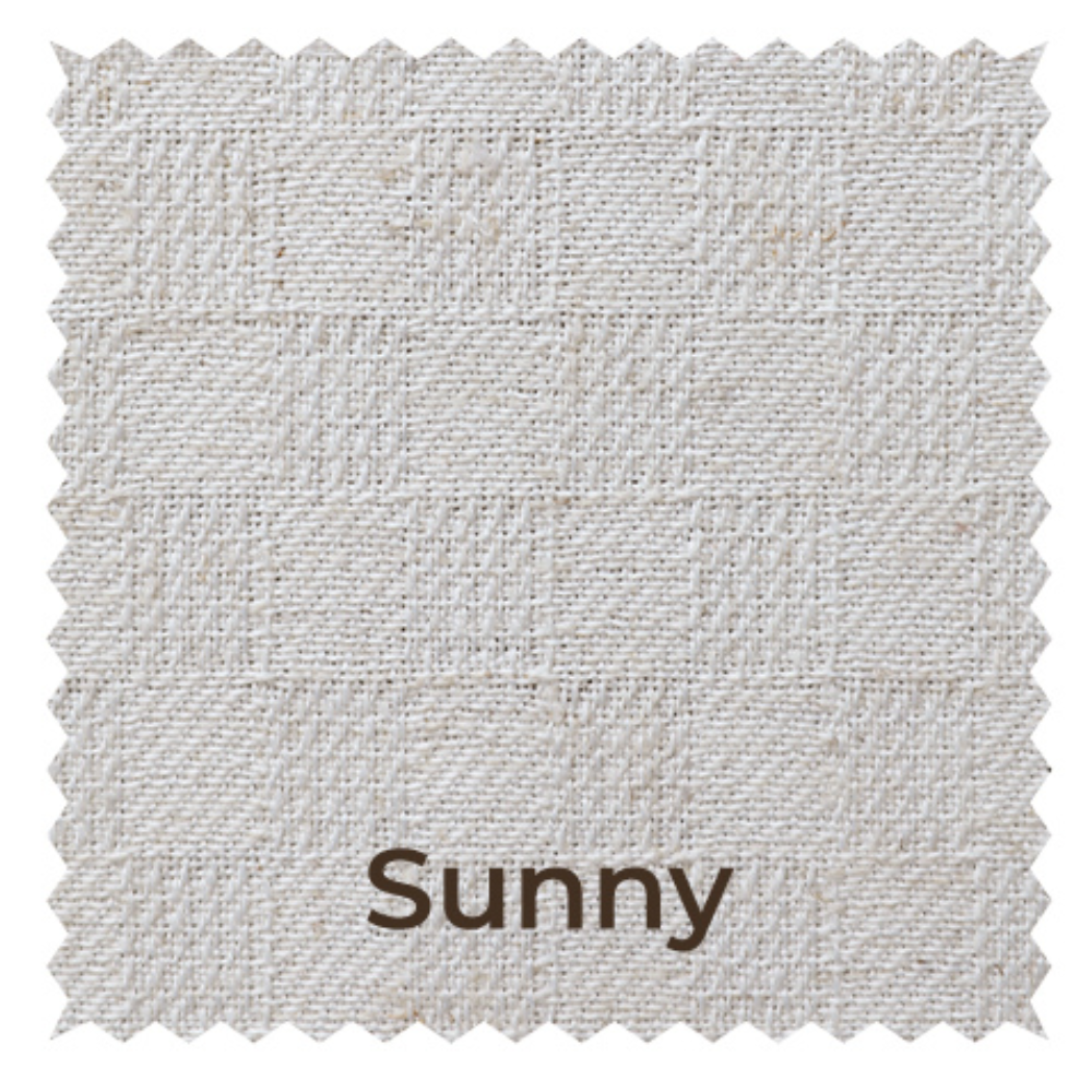 Sunny Linen Blackout Curtain Soft Top