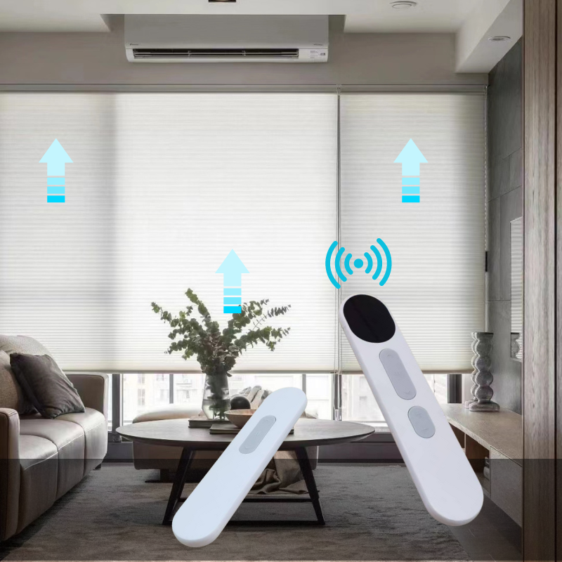 Vara Motorized Blackout Roller Shades