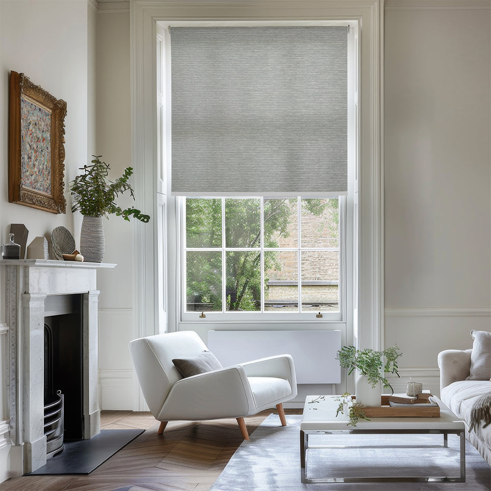 Luma Motorized Light Filtering Roller Shades