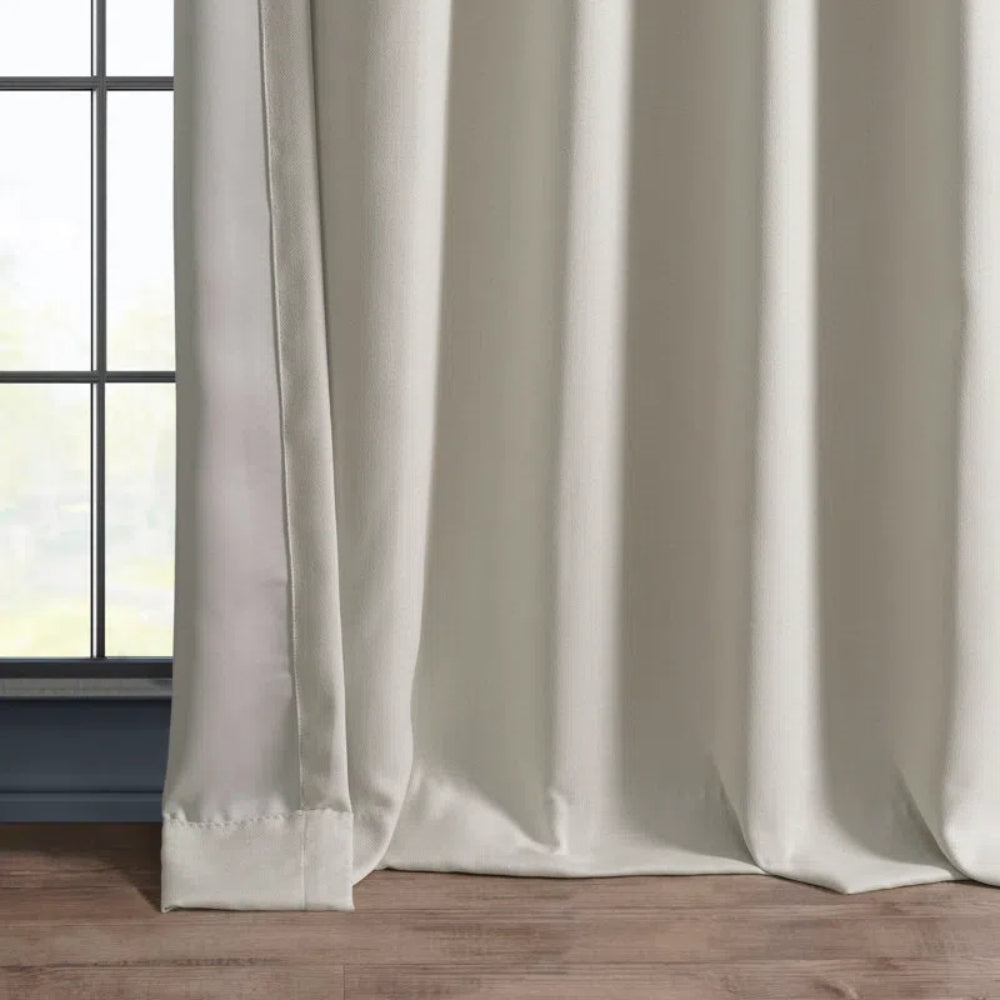 Cloud Velvet Minimalist Curtain Soft Top